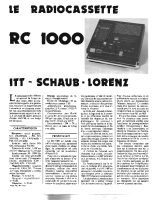 ITT Schaub-Lorenz-RC-1000-TEST-10-1974 - Manual 